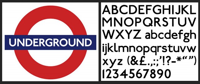 Johnston typeface