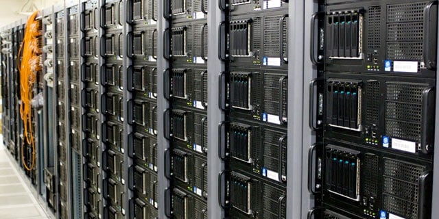server room at CERN