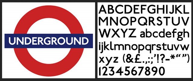 Johnston typeface