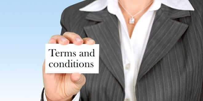 terms and conditions terms and conditions