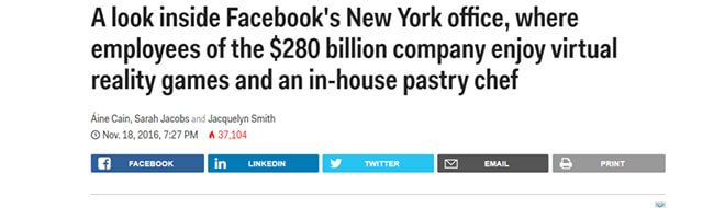 look inside Facebook