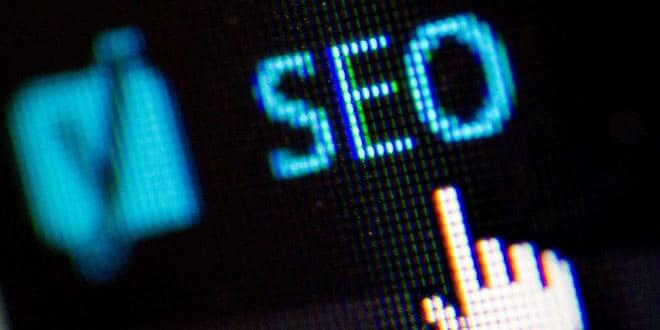 SEO with hand cursor SEO with hand cursor