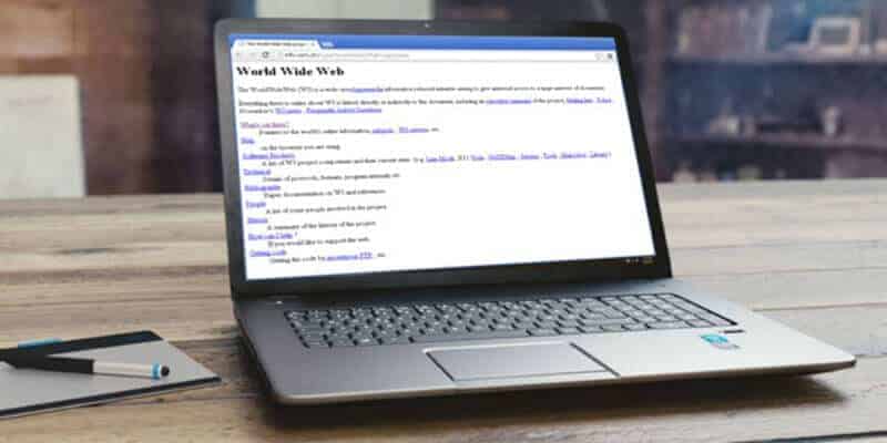 what successful websites used to look like