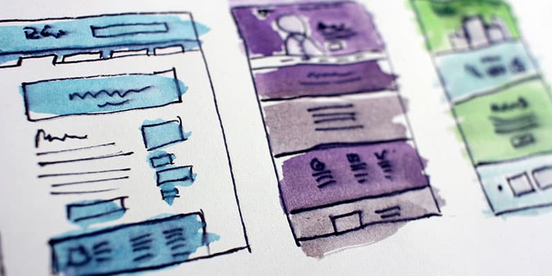 landing page mockups