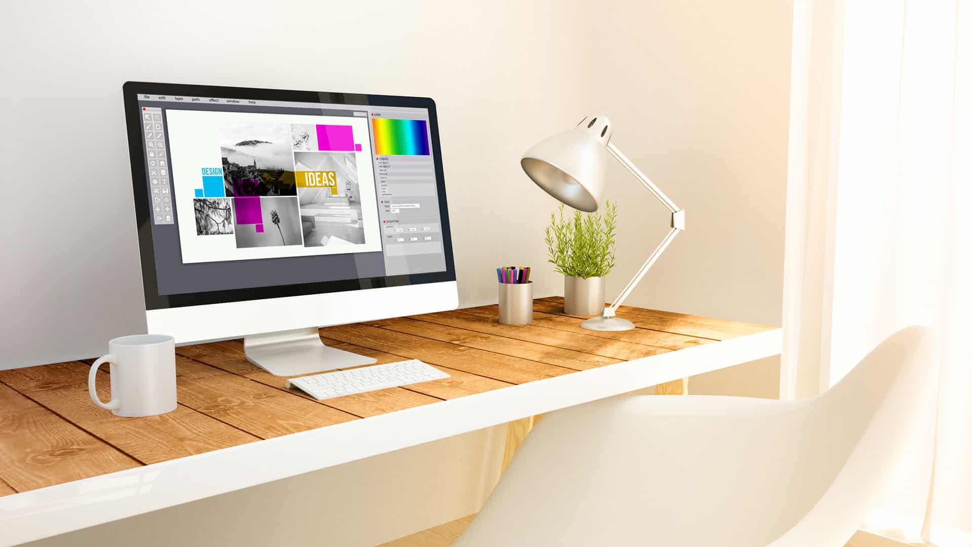 How does a minimalist approach affect graphic design?